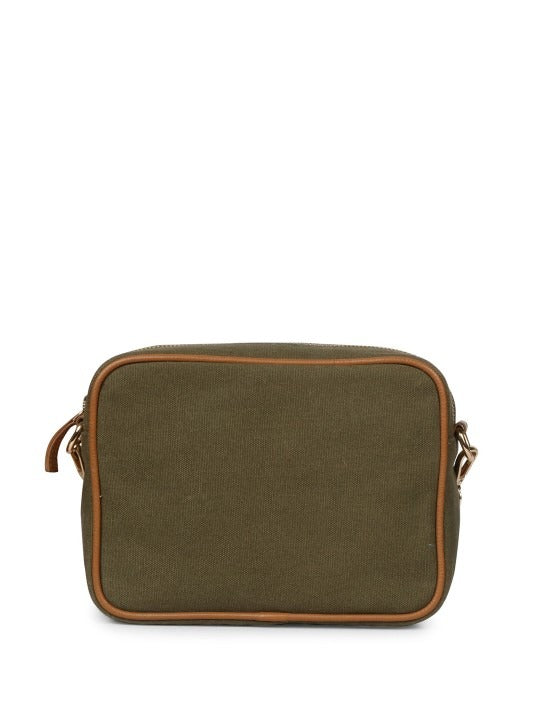 Favore Women Olive Leather Crossbody Fanny Bags