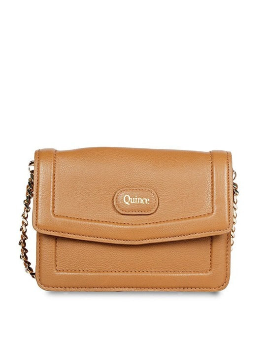 Favore Women Rust Leather Sling Bags