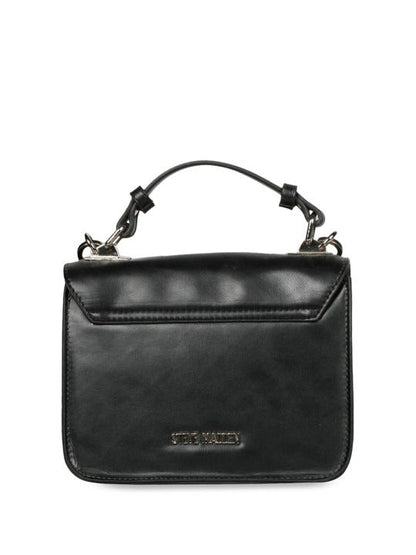 Favore Women Black Leather Satchel Bags