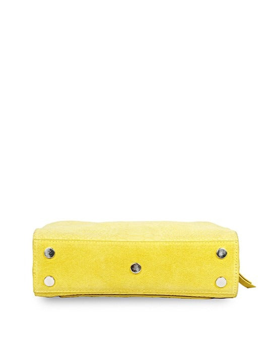 Favore Beige Women Leather Structured Sling Bag