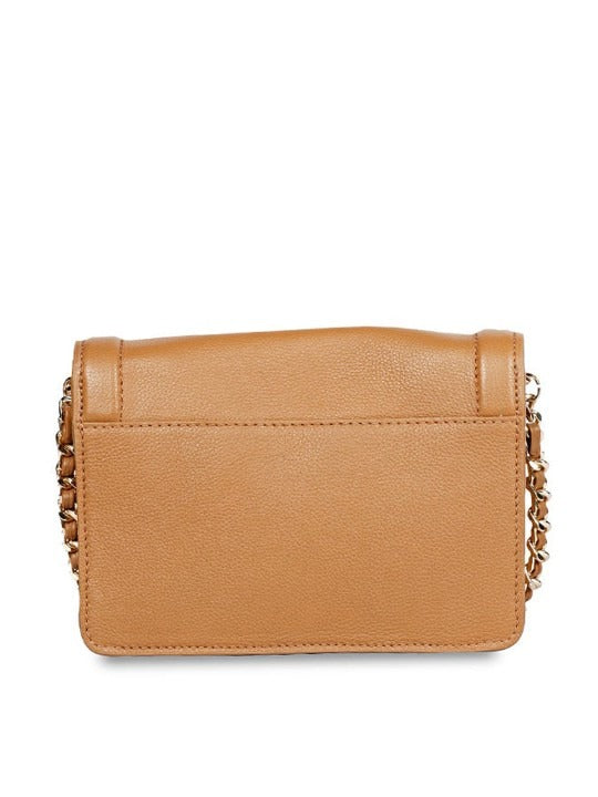 Favore Women Rust Leather Sling Bags