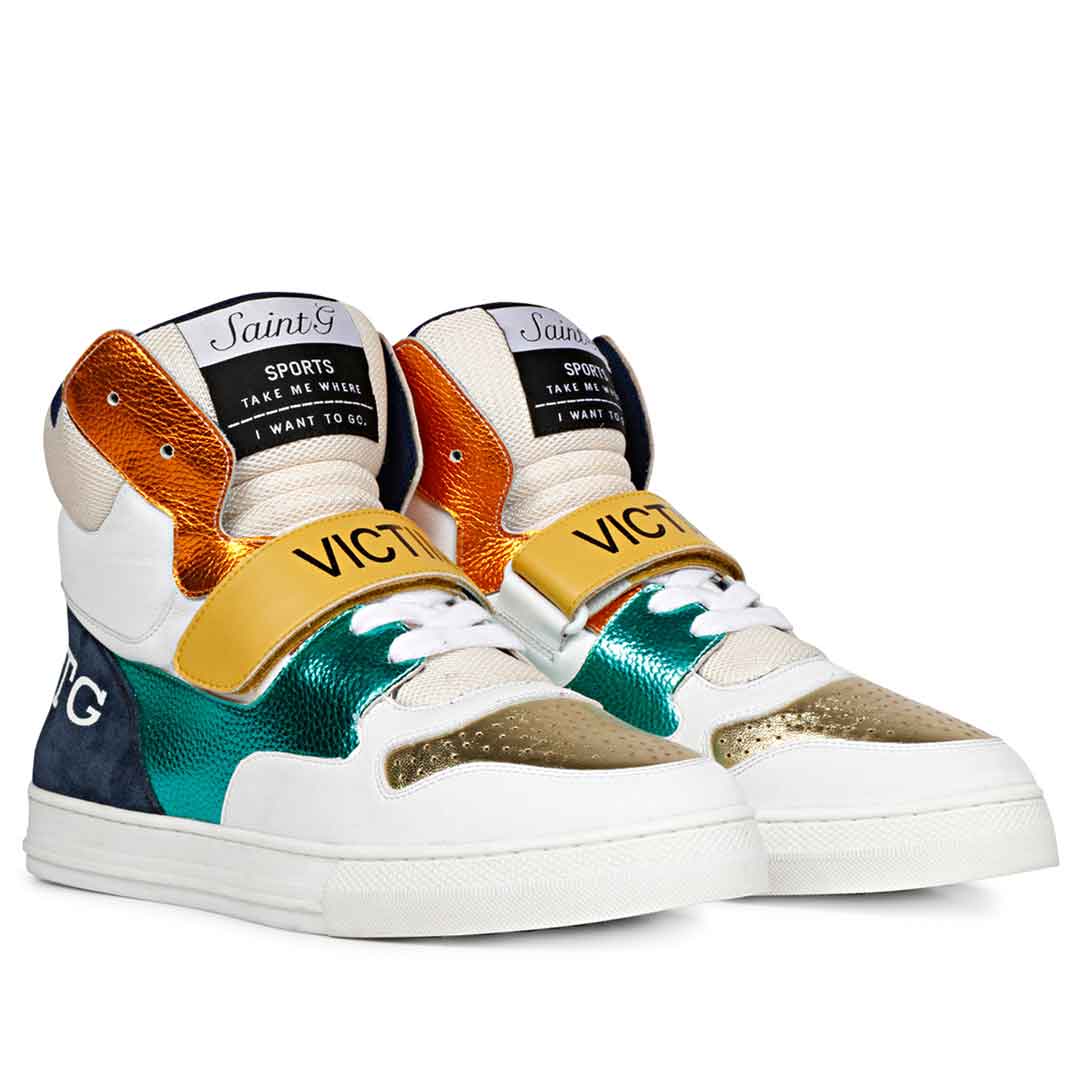 Whitesta Rowan Multi Leather Sneakers