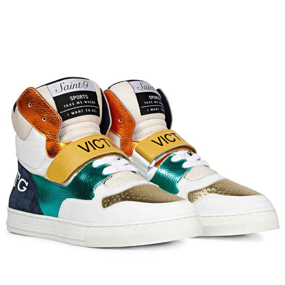 Whitesta Rowan Multi Leather Sneakers