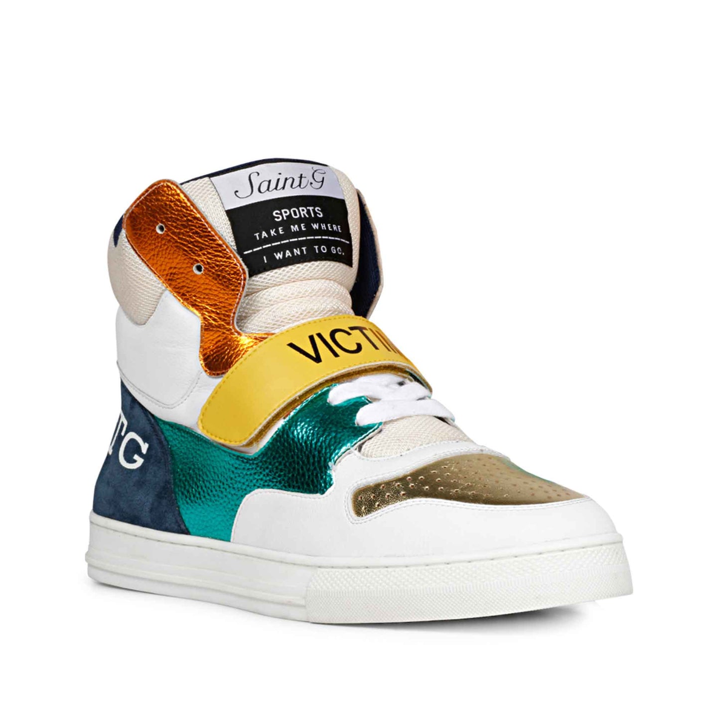 Whitesta Rowan Multi Leather Sneakers