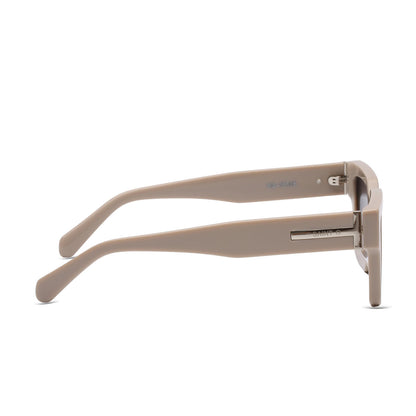 Malibu Blush Smoke Rectangle Sunglasses